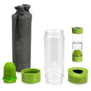 Garrafa de Água Alcalina 550ml - Cor Verde