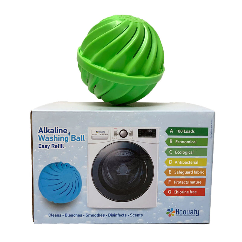 1 Alkaline Washing Ball • Easy Refill