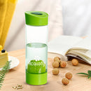 Garrafa de Água Alcalina 550ml - Cor Verde